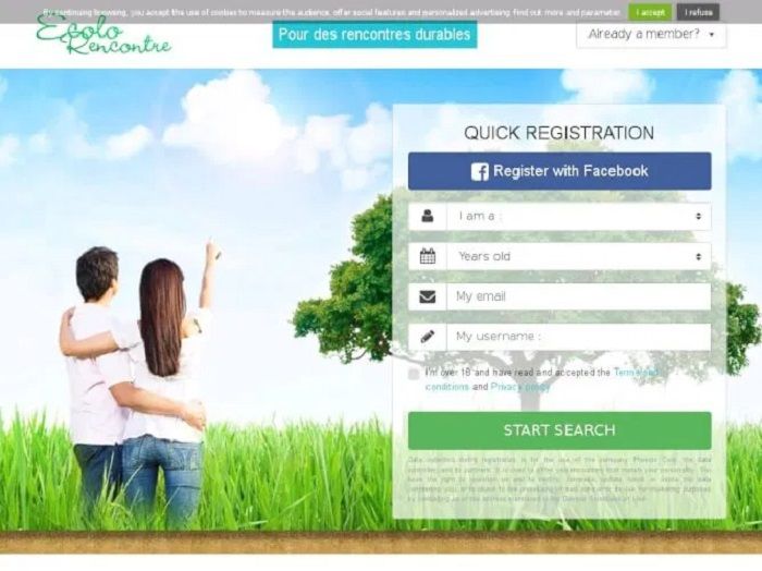 Si vous cherchez une rencontre écolo, ce nouveau concept vous aidera à trouver un amoureux de la nature ou du bio!