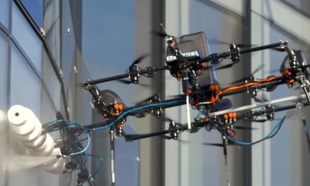 Aux Etats-Unis les drones laveurs de vitres pourraient remplacer les humains