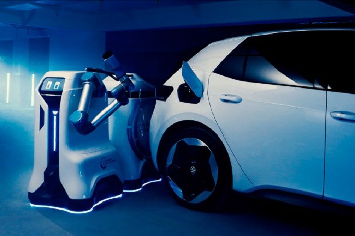 [Vidéo]: Vw dévoile son robot chargeur autonome pour véhicules électriques