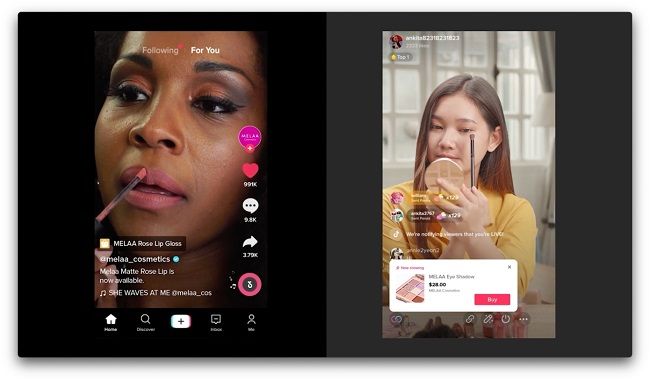 TikTok lance Live Shopping et noue de nouveaux partenariats